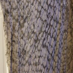 Long, Snakeskin print scarf